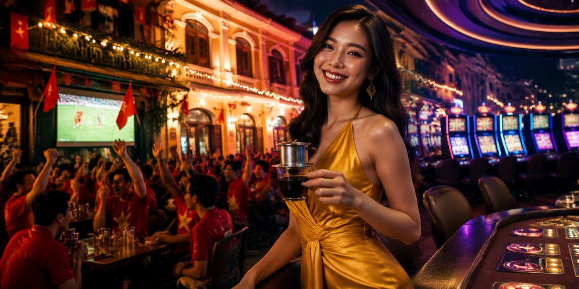 Người dùng Hà Nội tham gia cá cược casino trực tuyến trong quán cà phê
